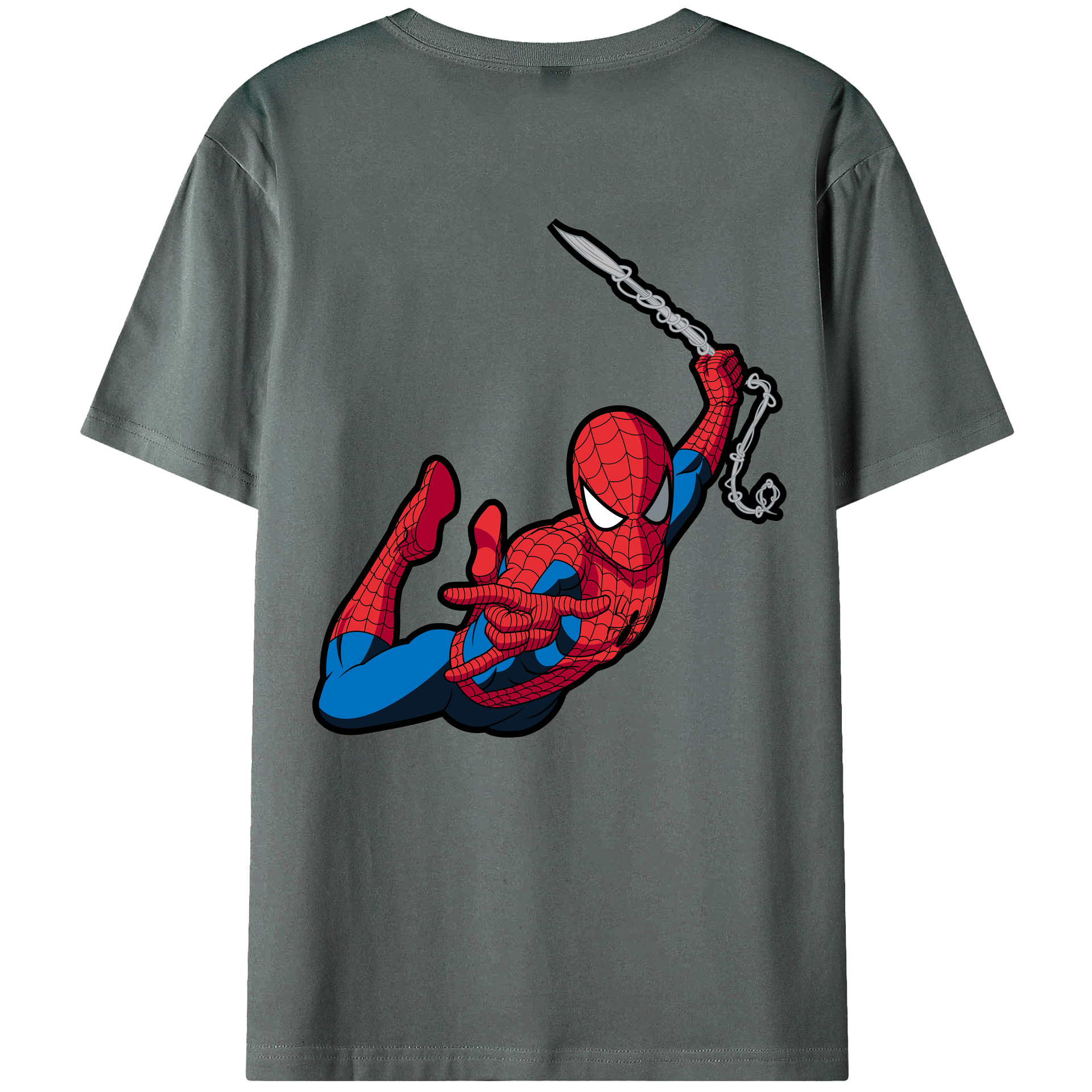 （画像用） アベンジャーズ The Avengers 綿100％ メンズ半袖Tシャツ（バックプリント） 通気性